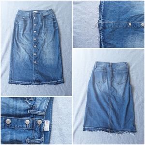 SO brand denim skirt